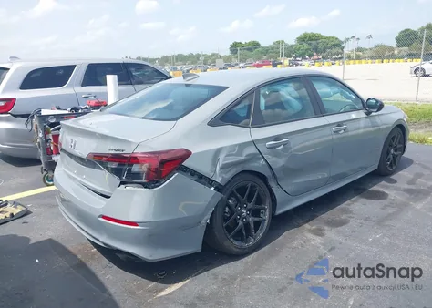 2025 Honda Civic Sport z USA, uszkodzony, nr VIN 2HGFE2F59SH542546